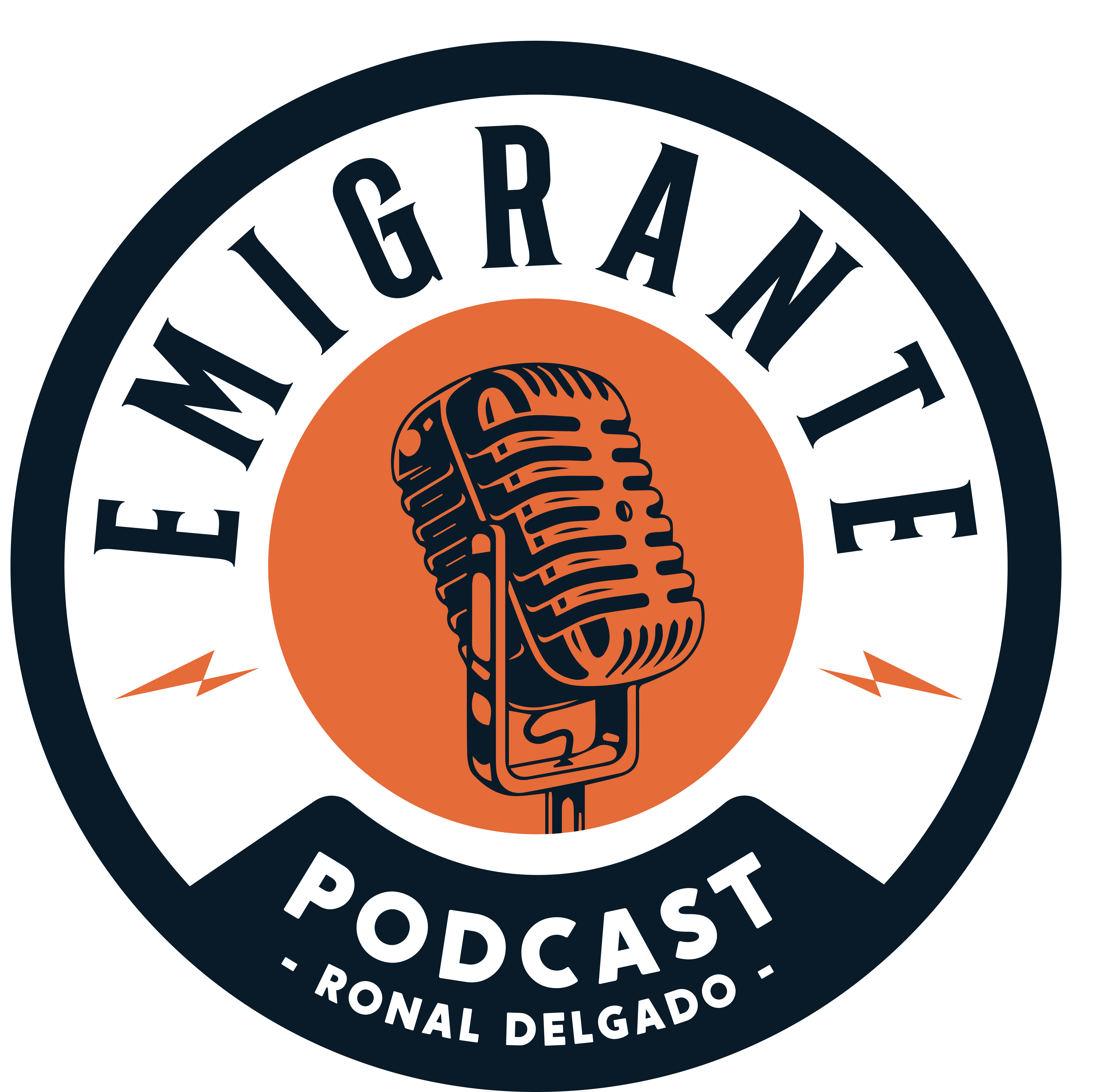 Emigrante Podcast Logo